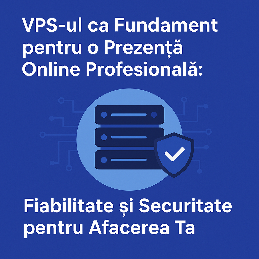 VPS-ul ca Fundament pentru o Prezență Online Profesională: Fiabilitate și Securitate pentru Afacerea Ta